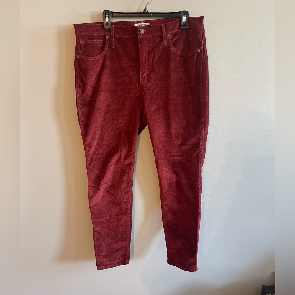 MADEWELL CORDUROY BURNT ORANGE PANTS 🧡💫✨
